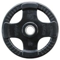 Olympische Halterschijf 50 mm - Body-Solid - 20 kg - Rubber coated