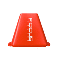 Trainingspionnen - Focus Fitness - Rood 15 cm hoog